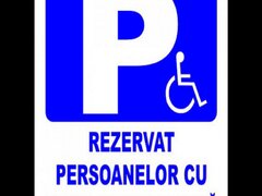 Semn rezervat persoanelor cu mobilitate redusa